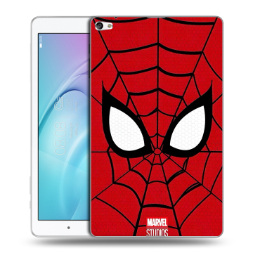 Силиконовый чехол на Huawei MediaPad T2 10.0 Pro с принтом человек паук spiderman