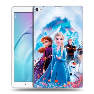 Силиконовый чехол на Huawei MediaPad T2 10.0 Pro с принтом Холодное сердце Frozen Силиконовый чехол на Huawei MediaPad T2 10.0 Pro с принтом Холодное сердце Frozen