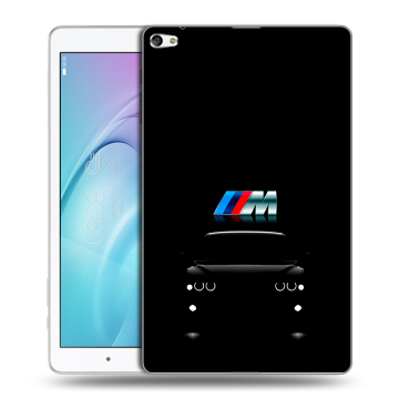 Силиконовый чехол на Huawei MediaPad T2 10.0 Pro с принтом БМВ BMW