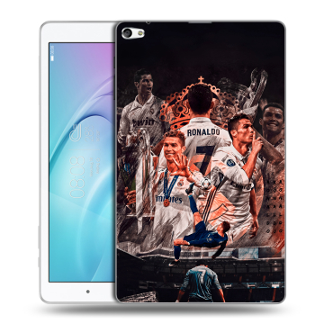 Силиконовый чехол на Huawei MediaPad T2 10.0 Pro с принтом Реал Роналдо Real Ronaldo Силиконовый чехол на Huawei MediaPad T2 10.0 Pro с принтом Реал Роналдо Real Ronaldo