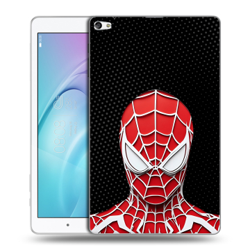 Силиконовый чехол на Huawei MediaPad T2 10.0 Pro с принтом человек паук spiderman