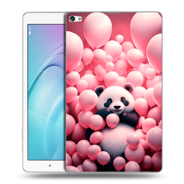 Силиконовый чехол на Huawei MediaPad T2 10.0 Pro с принтом Панда