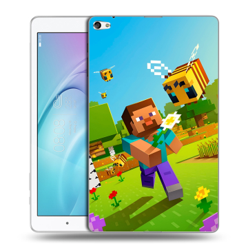 Силиконовый чехол на Huawei MediaPad T2 10.0 Pro с принтом Майнкрафт Minecraft Силиконовый чехол на Huawei MediaPad T2 10.0 Pro с принтом Майнкрафт Minecraft