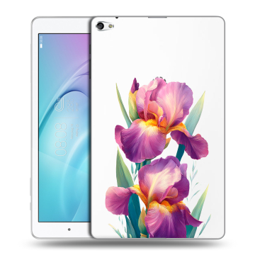 Силиконовый чехол на Huawei MediaPad T2 10.0 Pro с принтом Цветы орхидеи