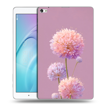 Силиконовый чехол на Huawei MediaPad T2 10.0 Pro с принтом Цветы