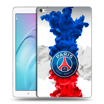 Силиконовый чехол на Huawei MediaPad T2 10.0 Pro с принтом PSG ПСЖ