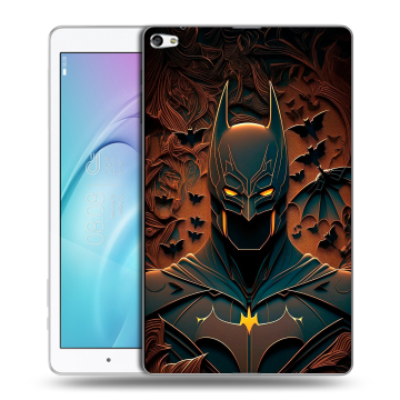 Силиконовый чехол на Huawei MediaPad T2 10.0 Pro с принтом Batman Бэтмен