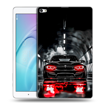 Силиконовый чехол на Huawei MediaPad T2 10.0 Pro с принтом BMW БМВ