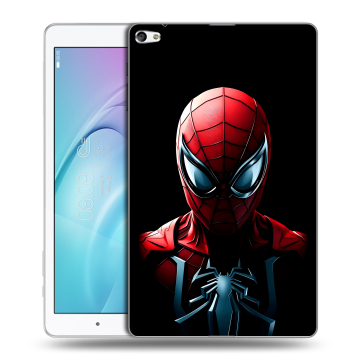 Силиконовый чехол на Huawei MediaPad T2 10.0 Pro с принтом Spiderman Человек паук Силиконовый чехол на Huawei MediaPad T2 10.0 Pro с принтом Spiderman Человек паук