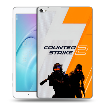 Силиконовый чехол на Huawei MediaPad T2 10.0 Pro с принтом Counter Strike