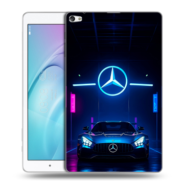 Силиконовый чехол на Huawei MediaPad T2 10.0 Pro с принтом Mercedes Мерседес Силиконовый чехол на Huawei MediaPad T2 10.0 Pro с принтом Mercedes Мерседес