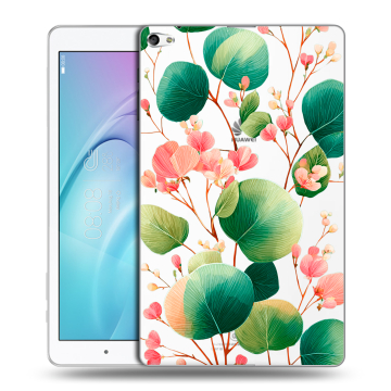 Силиконовый чехол на Huawei MediaPad T2 10.0 Pro с принтом женский