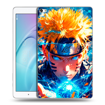 Силиконовый чехол на Huawei MediaPad T2 10.0 Pro с принтом Аниме Наруто Naruto