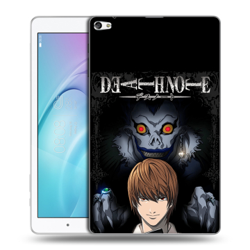 Силиконовый чехол на Huawei MediaPad T2 10.0 Pro с принтом Death note Тетрадь смерти