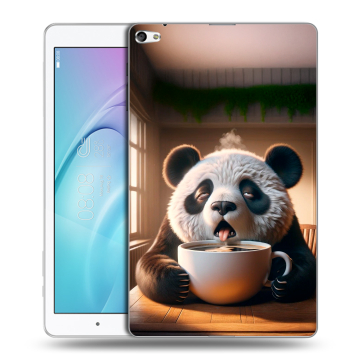 Силиконовый чехол на Huawei MediaPad T2 10.0 Pro с принтом смешная панда Силиконовый чехол на Huawei MediaPad T2 10.0 Pro с принтом смешная панда