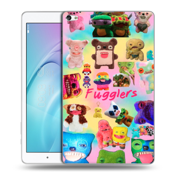 Силиконовый чехол на Huawei MediaPad T2 10.0 Pro с принтом Флагер Fuggler