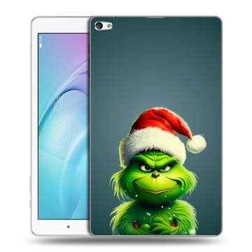 Силиконовый чехол на Huawei MediaPad T2 10.0 Pro с принтом Новый год