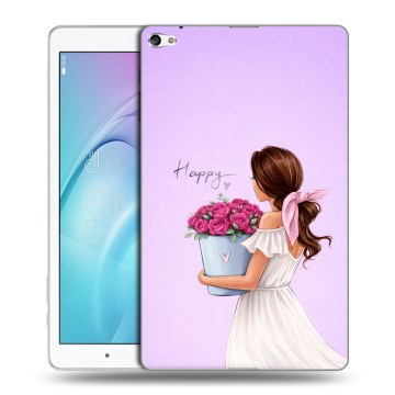 Силиконовый чехол на Huawei MediaPad T2 10.0 Pro с принтом женский Силиконовый чехол на Huawei MediaPad T2 10.0 Pro с принтом женский