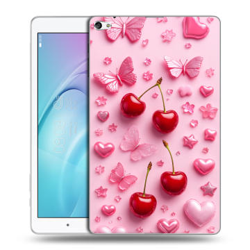 Силиконовый чехол на Huawei MediaPad T2 10.0 Pro с принтом для девочек