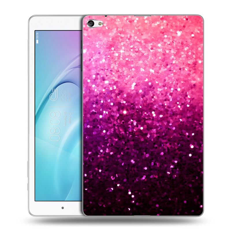 Силиконовый чехол на Huawei MediaPad T2 10.0 Pro с принтом Блестки Силиконовый чехол на Huawei MediaPad T2 10.0 Pro с принтом Блестки