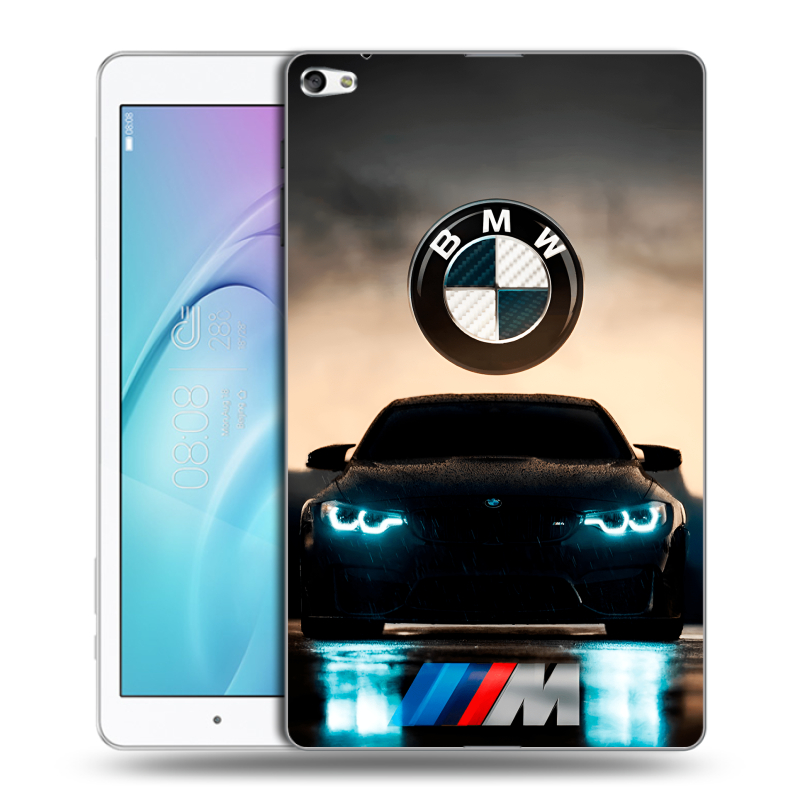 Силиконовый чехол на Huawei MediaPad T2 10.0 Pro с принтом БМВ BMW Силиконовый чехол на Huawei MediaPad T2 10.0 Pro с принтом БМВ BMW