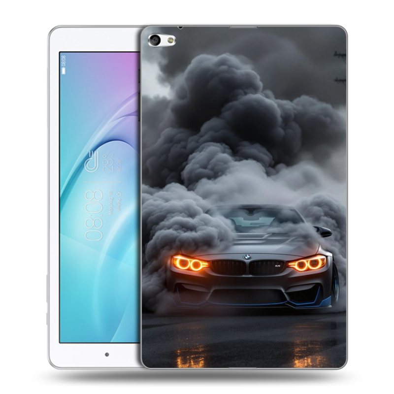 Силиконовый чехол на Huawei MediaPad T2 10.0 Pro с принтом BMW БМВ Силиконовый чехол на Huawei MediaPad T2 10.0 Pro с принтом BMW БМВ