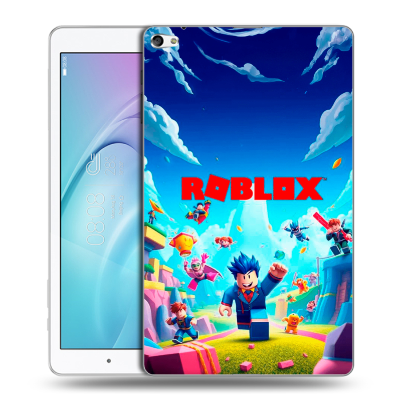 Силиконовый чехол на Huawei MediaPad T2 10.0 Pro с принтом Roblox Роблокс Силиконовый чехол на Huawei MediaPad T2 10.0 Pro с принтом Roblox Роблокс