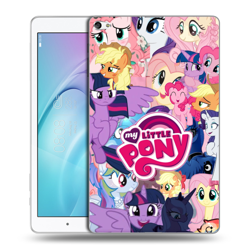 Силиконовый чехол на Huawei MediaPad T2 10.0 Pro с принтом My little pony Дружба чудо Силиконовый чехол на Huawei MediaPad T2 10.0 Pro с принтом My little pony Дружба чудо