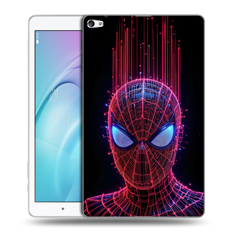 Силиконовый чехол на Huawei MediaPad T2 10.0 Pro с принтом Spiderman Человек паук Силиконовый чехол на Huawei MediaPad T2 10.0 Pro с принтом Spiderman Человек паук