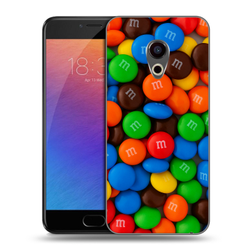 Пластиковый чехол на Meizu Pro 6 с принтом Конфеты