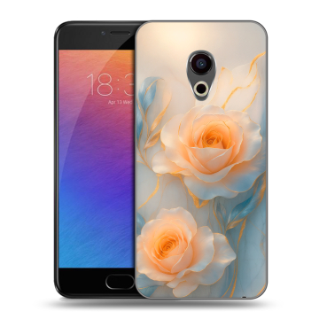 Пластиковый чехол на Meizu Pro 6 с принтом Женский