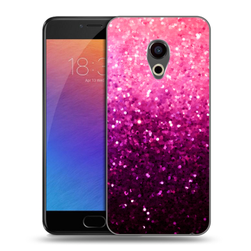 Пластиковый чехол на Meizu Pro 6 с принтом Блестки Пластиковый чехол на Meizu Pro 6 с принтом Блестки