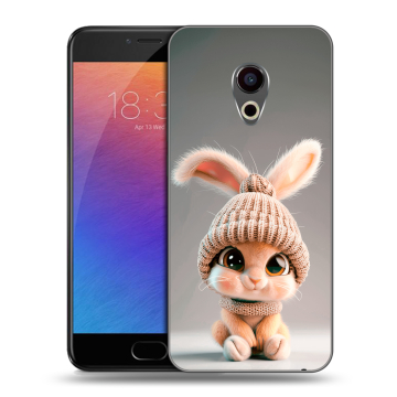 Пластиковый чехол на Meizu Pro 6 с принтом Кролик Пластиковый чехол на Meizu Pro 6 с принтом Кролик