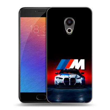 Пластиковый чехол на Meizu Pro 6 с принтом БМВ BMW Пластиковый чехол на Meizu Pro 6 с принтом БМВ BMW