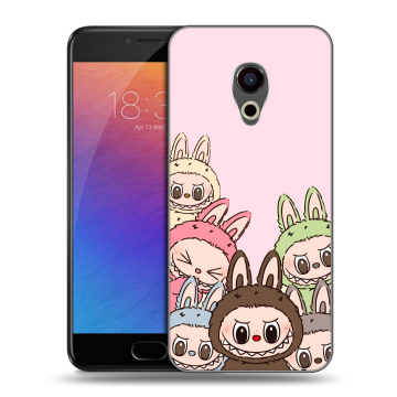 Пластиковый чехол на Meizu Pro 6 с принтом Лабубу