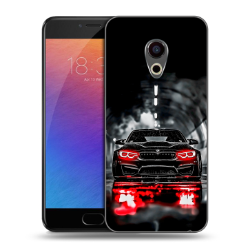 Пластиковый чехол на Meizu Pro 6 с принтом BMW БМВ Пластиковый чехол на Meizu Pro 6 с принтом BMW БМВ