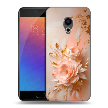 Пластиковый чехол на Meizu Pro 6 с принтом женский