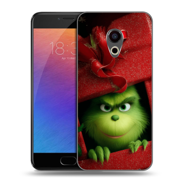 Пластиковый чехол на Meizu Pro 6 с принтом Новый год