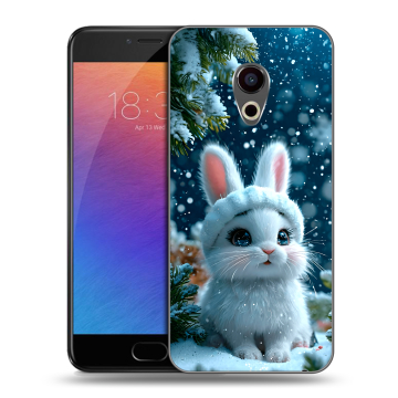 Пластиковый чехол на Meizu Pro 6 с принтом Новый год