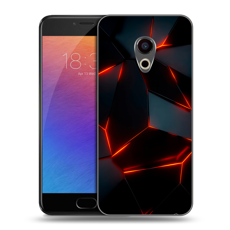 Пластиковый чехол на Meizu Pro 6 с принтом Яркие абстракции Пластиковый чехол на Meizu Pro 6 с принтом Яркие абстракции