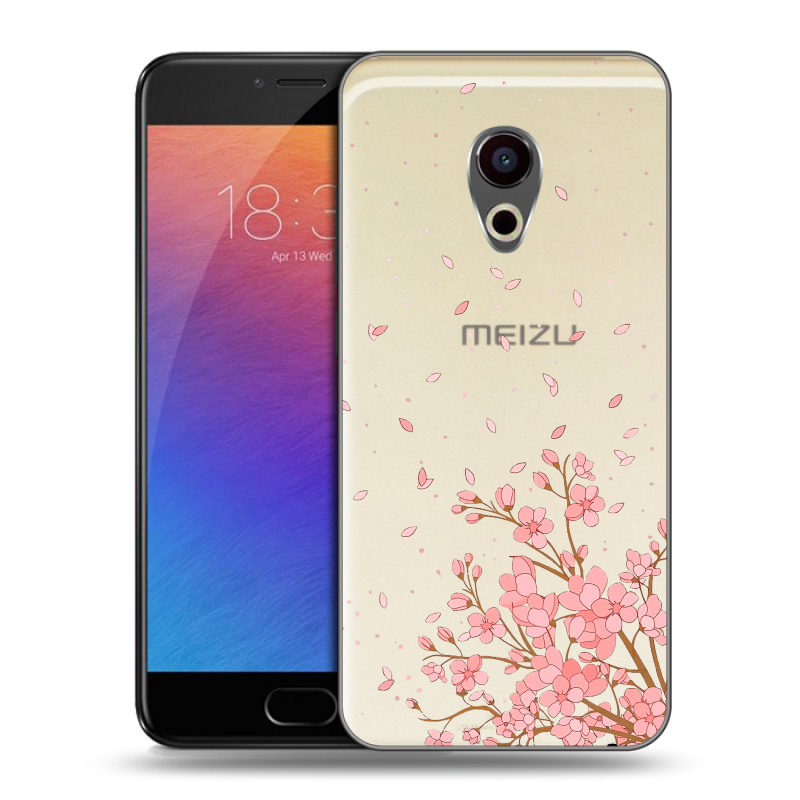 Пластиковый чехол на Meizu Pro 6 с принтом Ветка сакуры Пластиковый чехол на Meizu Pro 6 с принтом Ветка сакуры