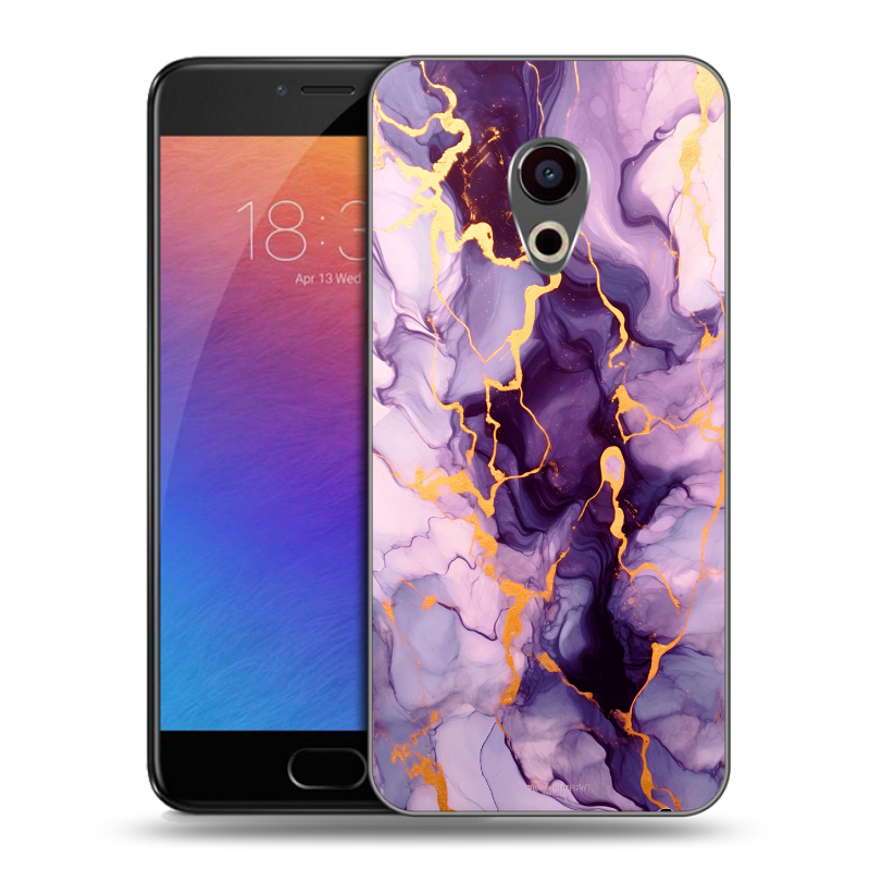 Пластиковый чехол на Meizu Pro 6 с принтом Мрамор Пластиковый чехол на Meizu Pro 6 с принтом Мрамор