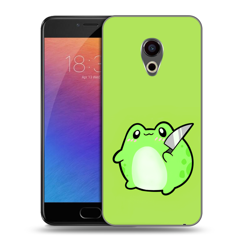 Пластиковый чехол на Meizu Pro 6 с принтом Лягушенок Пластиковый чехол на Meizu Pro 6 с принтом Лягушенок