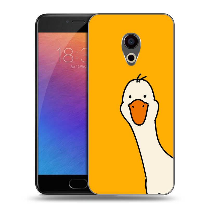 Пластиковый чехол на Meizu Pro 6 с принтом Утка Пластиковый чехол на Meizu Pro 6 с принтом Утка