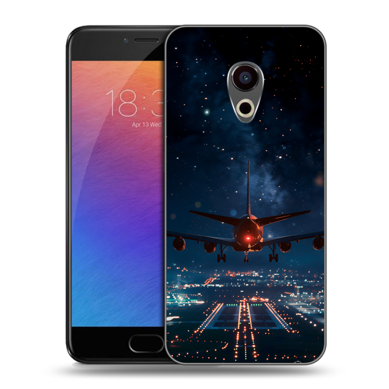 Пластиковый чехол на Meizu Pro 6 с принтом самолет Пластиковый чехол на Meizu Pro 6 с принтом самолет