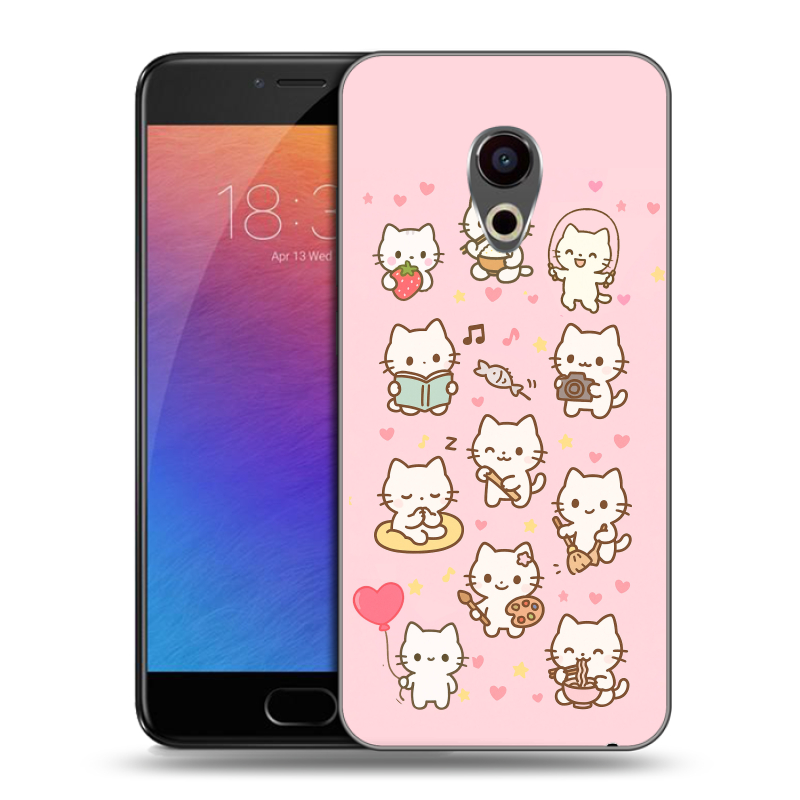 Пластиковый чехол на Meizu Pro 6 с принтом Hello Kitty Хелоу Кити Пластиковый чехол на Meizu Pro 6 с принтом Hello Kitty Хелоу Кити