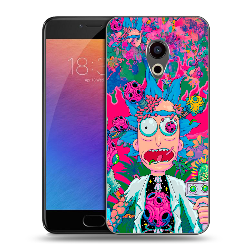 Пластиковый чехол на Meizu Pro 6 с принтом Рик и Морти Rick Morty Пластиковый чехол на Meizu Pro 6 с принтом Рик и Морти Rick Morty