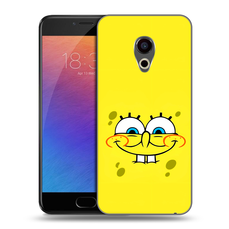 Пластиковый чехол на Meizu Pro 6 с принтом спанчбоб спанч боб Пластиковый чехол на Meizu Pro 6 с принтом спанчбоб спанч боб