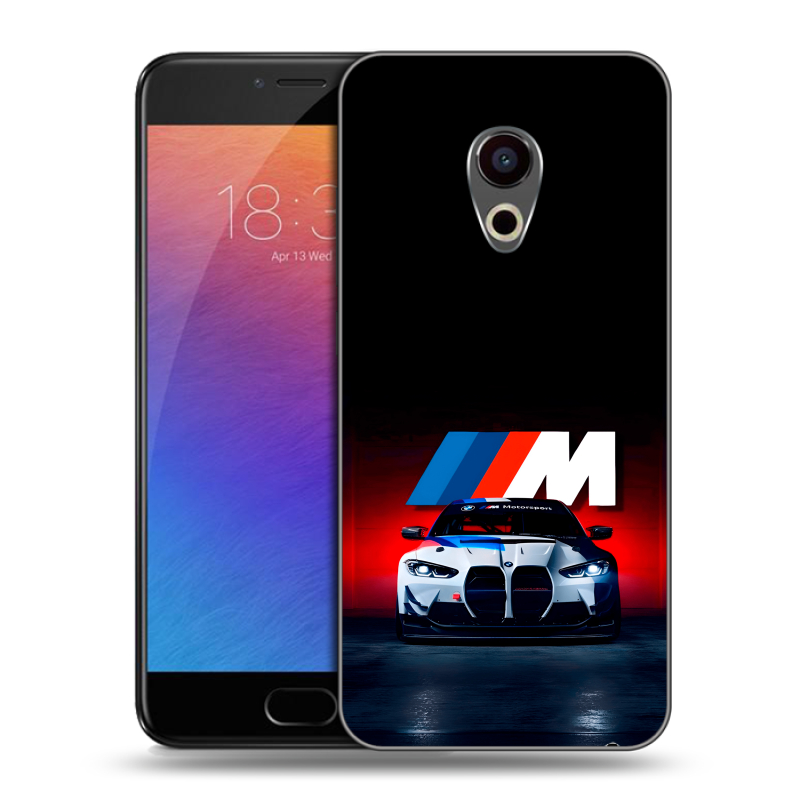 Пластиковый чехол на Meizu Pro 6 с принтом БМВ BMW Пластиковый чехол на Meizu Pro 6 с принтом БМВ BMW