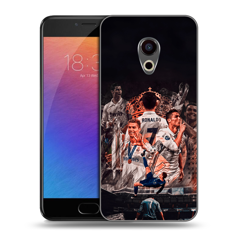 Пластиковый чехол на Meizu Pro 6 с принтом Реал Роналдо Real Ronaldo Пластиковый чехол на Meizu Pro 6 с принтом Реал Роналдо Real Ronaldo
